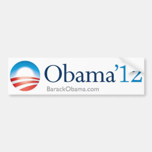 Obama 2012 bildekal