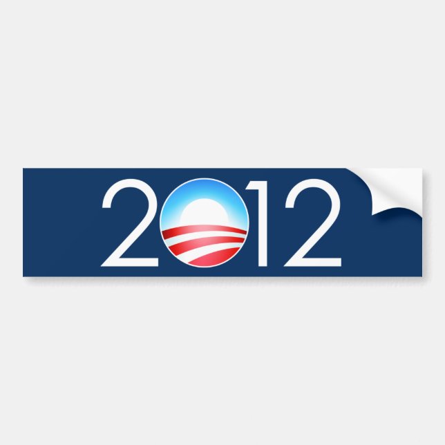Obama 2012 bildekal (Framsidan)
