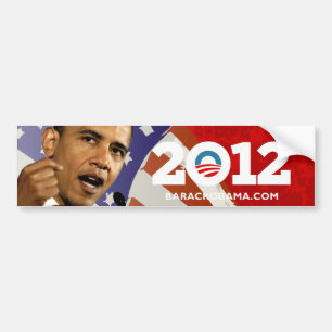 Obama 2012 bildekal