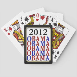 Obama 2012 Black Ram Bicycle® Play Kortlek
