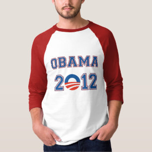 OBAMA 2012 COLLEGE- SKJORTA T-SHIRT