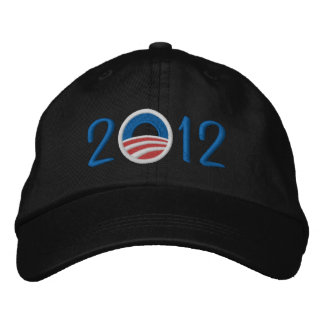 Obama 2012 Hat Broderad Keps