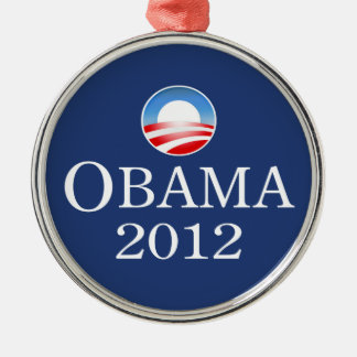 Obama 2012 högvärdiga prydnad julgransprydnad metall