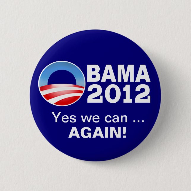 Obama 2012 - Ja kan vi… Igen! Kampanjen knäppas Knapp (Framsida)