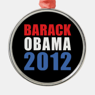 Obama 2012 julgransprydnad metall