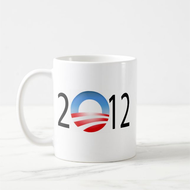 OBAMA 2012 KAFFEMUGG (Vänster)