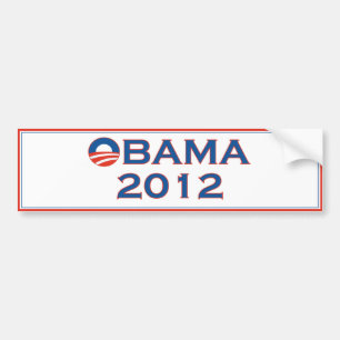 Obama 2012 Klistermärke för valkampanj