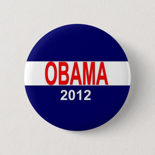 Obama 2012 knapp (Framsida)