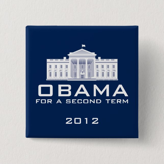 Obama 2012 knapp (Framsida)