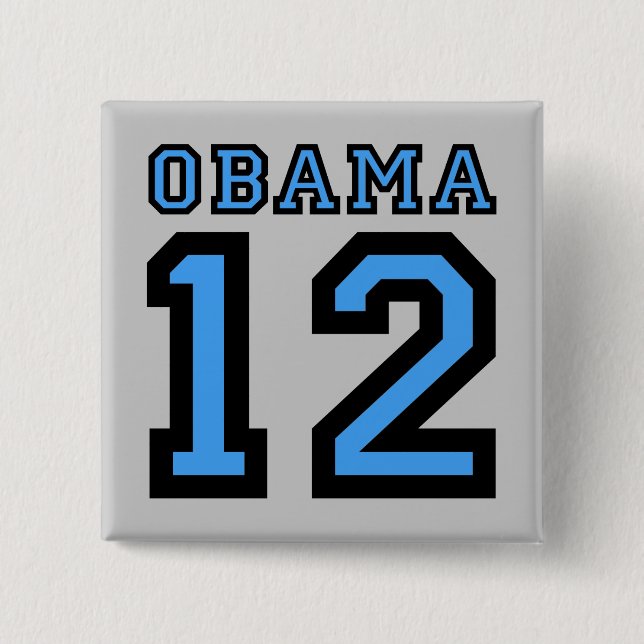 Obama 2012 knapp (Framsida)
