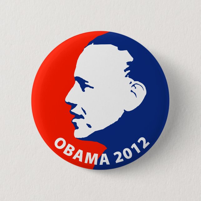 Obama 2012 knapp (Framsida)