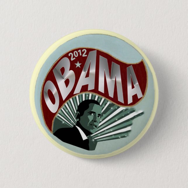 Obama 2012 knapp (Framsida)