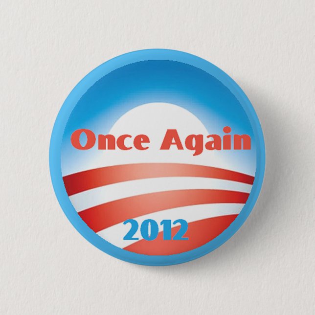 Obama 2012 knäppas knapp (Framsida)