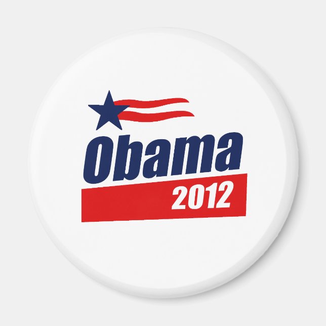 Obama 2012 magnet (Framsidan)