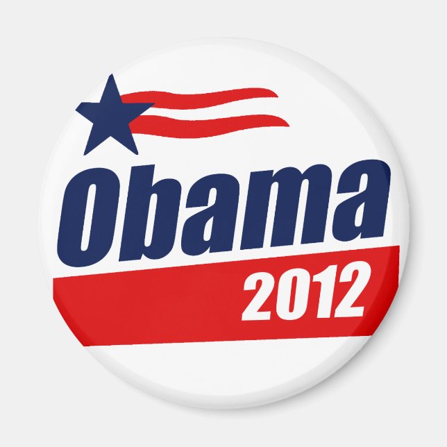 Obama 2012 magnet (Framsidan)
