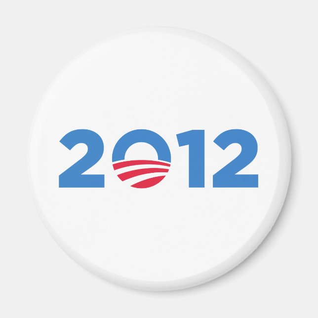 Obama 2012 magnet (Framsidan)