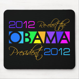 OBAMA 2012 mousserande Musmatta