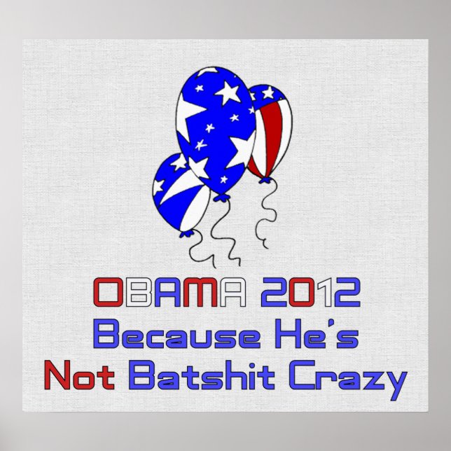 OBAMA 2012 POSTER (Framsidan)