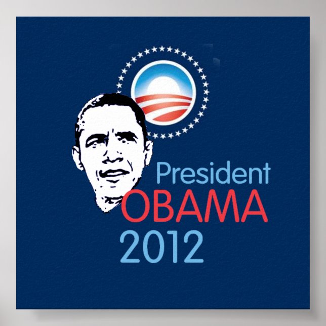Obama 2012 Poster (Framsidan)