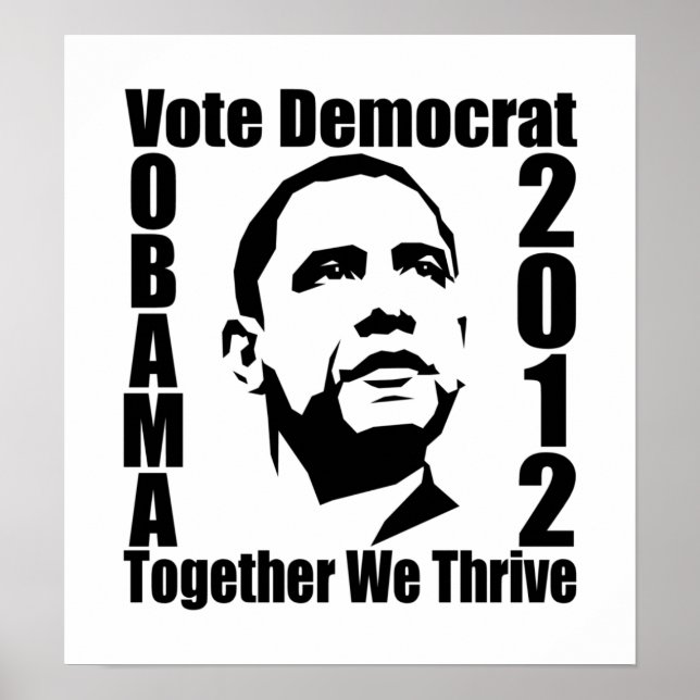 OBAMA 2012 poster (Framsidan)