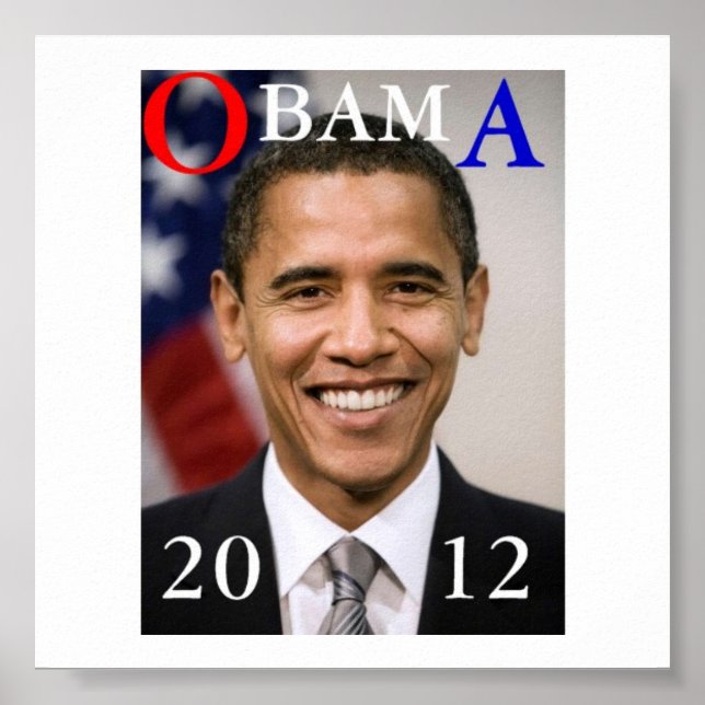 OBAMA 2012 POSTER (Framsidan)