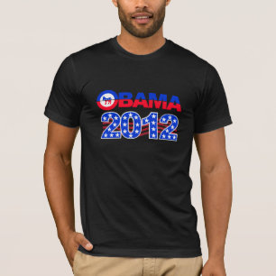 OBAMA 2012-skjorta T Shirt