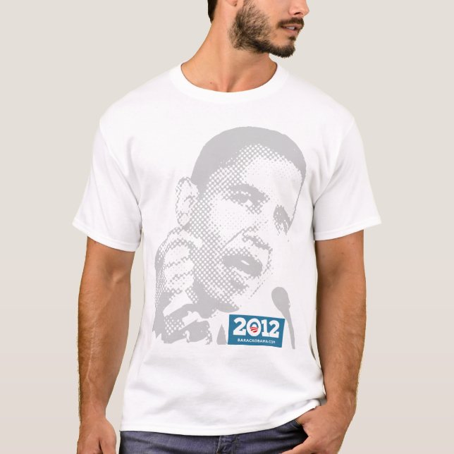 Obama 2012 tee shirt (Framsida)