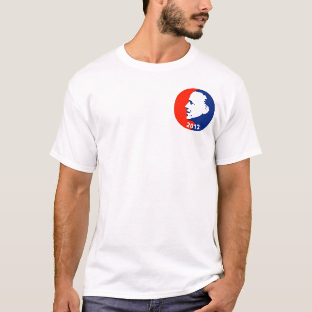 Obama 2012 tee shirt (Framsida)