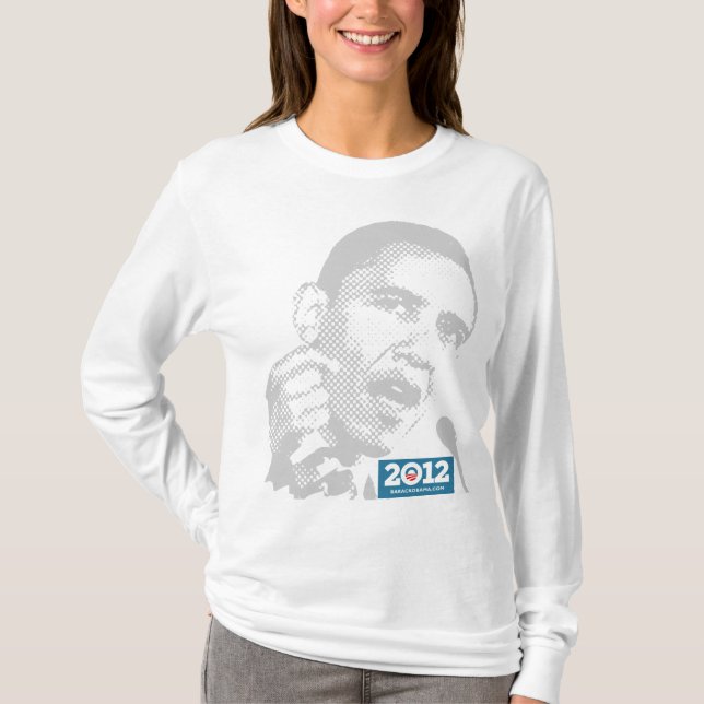Obama 2012 tee shirt (Framsida)