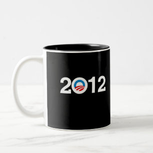 OBAMA 2012 Två-Tonad MUGG