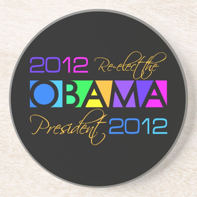 OBAMA 2012 underlägg Sandsten (Framsidan)