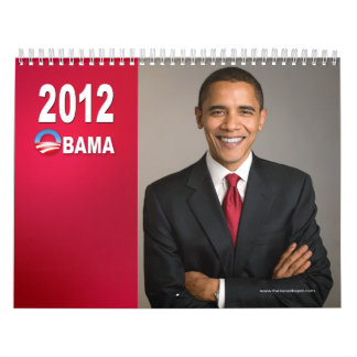 Obama 2012 Upphämtningsbar Keepsakekalender III Kalender