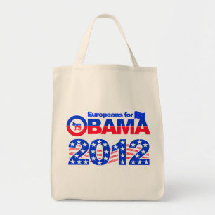 OBAMA 2012-väska Tygkasse