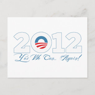 Obama 2012 vykort
