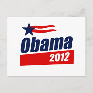 Obama 2012 vykort