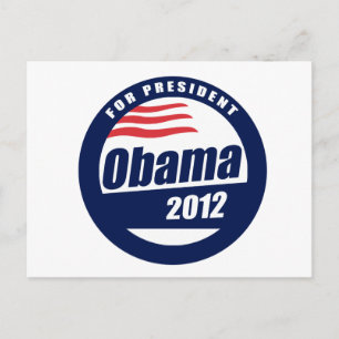 Obama 2012 vykort