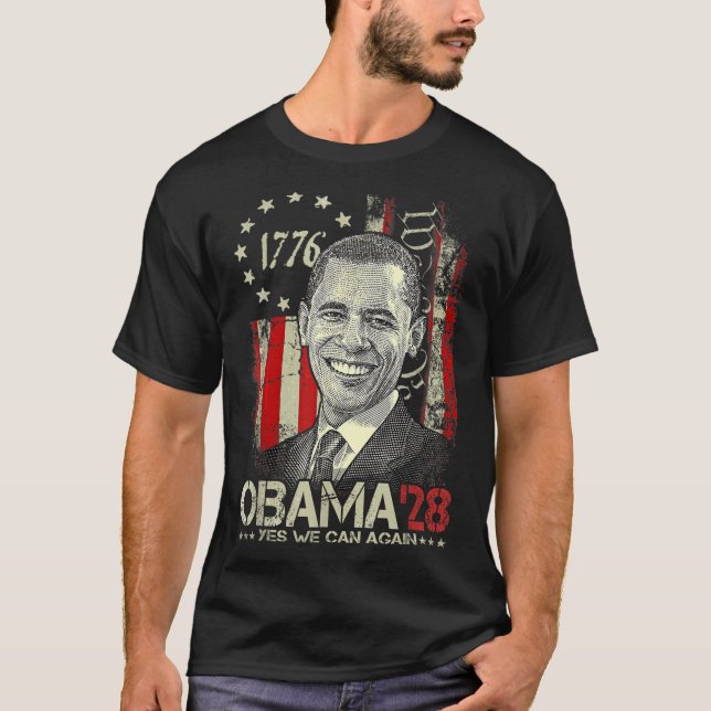 Obama 2028_2 t shirt (Framsida)