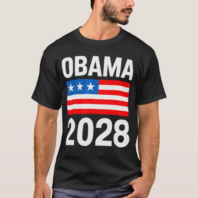 Obama 2028 2 t shirt (Framsida)