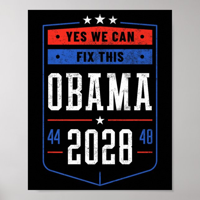 Obama 2028 44 48 Premium Poster (Framsidan)