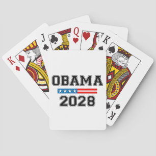 Obama 2028 Demokratival USA Casinokort