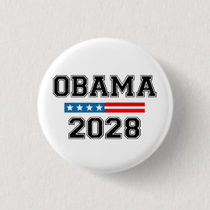 Obama 2028 Demokratival USA Knapp