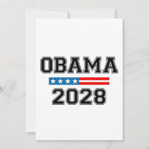 Obama 2028 Demokratival USA Meddelande