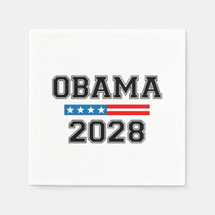 Obama 2028 Demokratival USA Pappersservett
