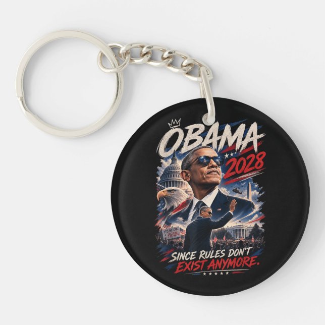 Obama 2028 Eftersom Regler Inte Existerar Längre (Framsidan)