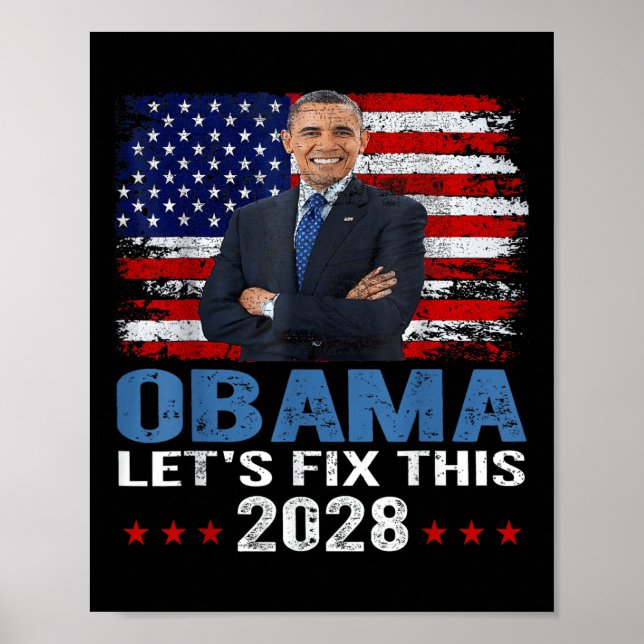 Obama 2028 gör det möjligt att åtgärda detta 7 poster (Framsidan)