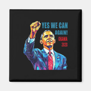 Obama 2028 Ja, vi kan återigen Obama 48:e presiden Magnet