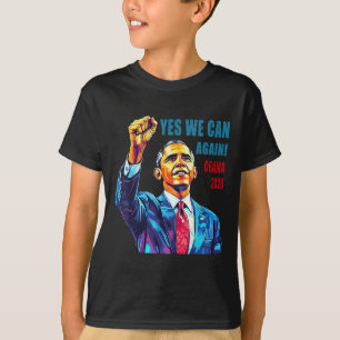 Obama 2028 Ja, vi kan återigen Obama 48:e presiden T Shirt