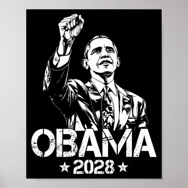 Obama 2028 Let's Fix This Obama 48th President Poster (Framsidan)