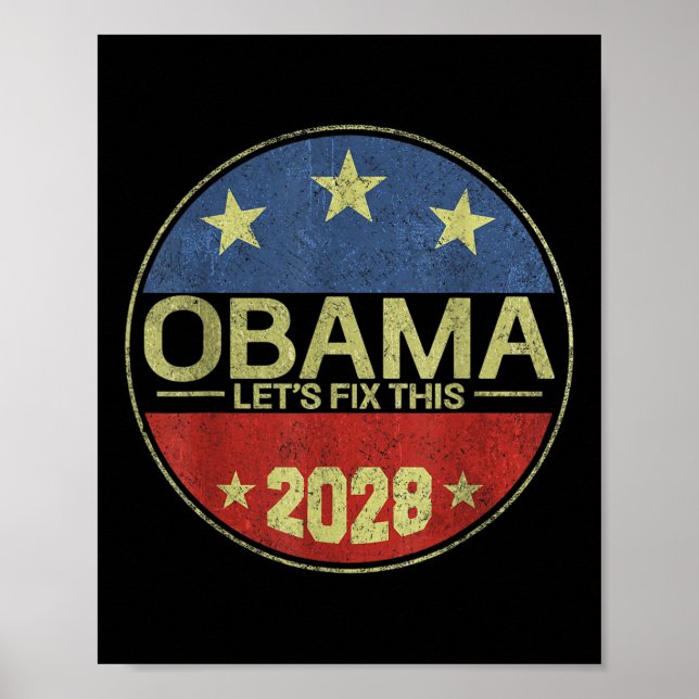 Obama 2028 poster (Framsidan)