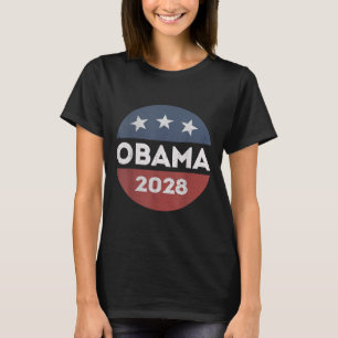 Obama 2028 Shirt Obama för president T